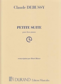 Debussy Petite Suite 2 Pianos Sheet Music Songbook