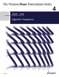 Verdi Rigoletto Liszt Virtuoso Pf Trans 4 Sheet Music Songbook