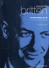 Britten Scottish Ballad Op26 Sheet Music Songbook