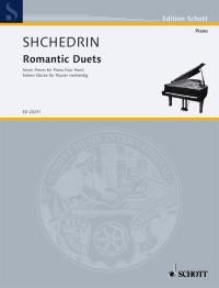 Shchedrin Romantic Duets Piano Duet Sheet Music Songbook