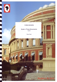 Bowen Suite In Three Movements Op52 Piano Duet Sheet Music Songbook