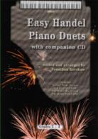 Handel Easy Handel Piano Duets Book/cd Sheet Music Songbook