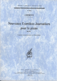 Czerny 32 Nouveaux Exercises Journalie Op848 Piano Sheet Music Songbook