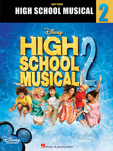 High School Musical 2 Easy Piano Sheet Music Songbook