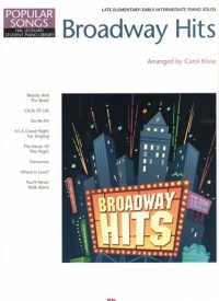 Broadway Hits Klose Composer Showcase Sheet Music Songbook