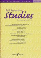 Real Repertoire Studies Piano Grades 4-6 Sheet Music Songbook