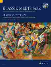 Classics Meets Jazz Korn Book/cd Sheet Music Songbook