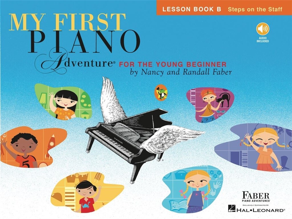 My First Piano Adventure Young Beginner Lesson B  Sheet Music Songbook