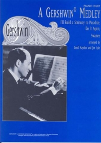 Gershwin Medley Piano Duet Sheet Music Songbook