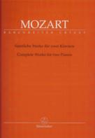 Mozart Complete Works For Two Pianos Perf Score Sheet Music Songbook