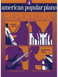 American Popular Piano Repertoire Level 4 Sheet Music Songbook