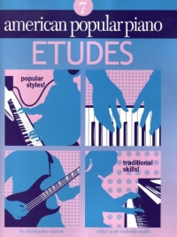 American Popular Piano Etudes Level 7 Sheet Music Songbook