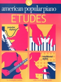 American Popular Piano Etudes Level 8 Sheet Music Songbook