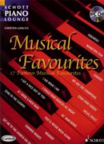 Musical Favourites Book/cd Schott Piano Lounge Sheet Music Songbook