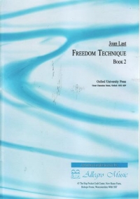 Last Freedom Technique Book 2 Piano Sheet Music Songbook