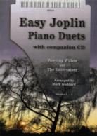 Joplin Easy Joplin Piano Duets Goddard Book/cd Sheet Music Songbook
