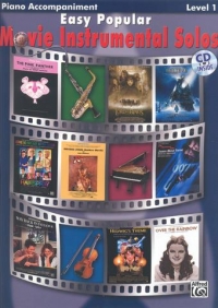 Easy Popular Movie Instrumental Solos Piano Accomp Sheet Music Songbook
