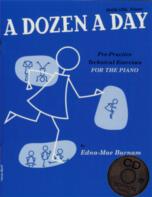 Dozen A Day Book 1 Primary Book & Cd Sheet Music Songbook