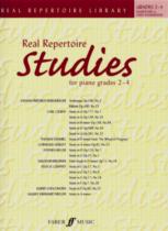 Real Repertoire Studies Piano Grades 2-4 Sheet Music Songbook