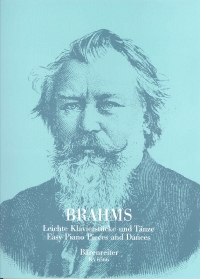 Brahms Easy Piano Pieces And Dances Piano Solo Sheet Music Songbook