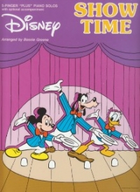 Disney Showtime Five Finger Piano Songbook Sheet Music Songbook