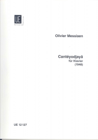 Messiaen Canteyodjaya For Piano Sheet Music Songbook
