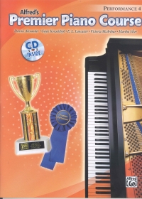 Alfred Premier Piano Course Performance Bk + Audio Sheet Music Songbook