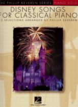 Disney Songs For Classical Piano Keveren Sheet Music Songbook