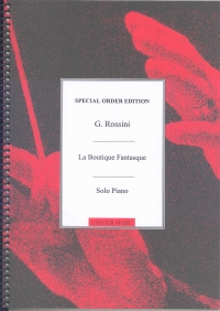 Rossini La Boutique Fantasque Arr Respighi Piano Sheet Music Songbook