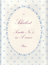 Schubert Sonata Op143 Amin D784 Piano Sheet Music Songbook