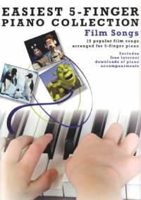 Easiest 5 Finger Piano Collection Film Songs Sheet Music Songbook