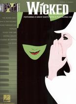 Piano Duet Play Along 20 Wicked Book/cd Sheet Music Songbook