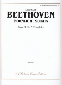 Beethoven Moonlight Sonata Piano Sheet Music Songbook