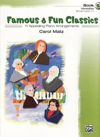 Famous & Fun Classics Themes Book 5 Matz Piano Sheet Music Songbook