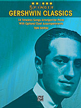 5 Finger Gershwin Gerou Piano Sheet Music Songbook
