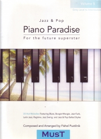 Jazz & Pop Piano Paradise Vol 5 Pustilnik Sheet Music Songbook