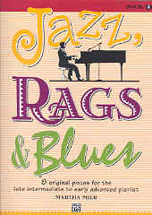 Jazz Rags & Blues Book 5 Mier Piano Sheet Music Songbook