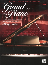 Grand Duets Book 1 Bober Piano Sheet Music Songbook