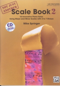 Not Just Another Scale Book 2 Springer Book/audio Sheet Music Songbook