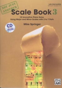 Not Just Another Scale Book 3 Springer Book/cd Sheet Music Songbook