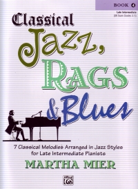Classical Jazz Rags & Blues Book 4 Mier Sheet Music Songbook