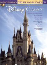 Easy Piano Cd Play Along 23 Disney Classics Sheet Music Songbook