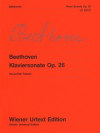 Beethoven Sonata Op26 Ab Hauschild Taneda Piano Sheet Music Songbook