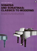 Classics To Moderns Sonatas & Sonatinas Piano Sheet Music Songbook