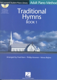 Adult Piano Method Traditional Hymns Book 1 + Cd Sheet Music Songbook
