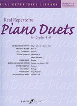 Real Repertoire Piano Duets Grades 4-6 Sheet Music Songbook
