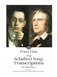 Liszt Schubert Song Transcriptions Series I Piano Sheet Music Songbook