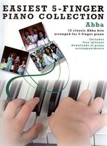 Easiest 5 Finger Piano Collection Abba Sheet Music Songbook