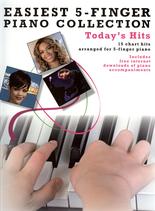 Easiest 5 Finger Piano Collection Todays Hits Sheet Music Songbook