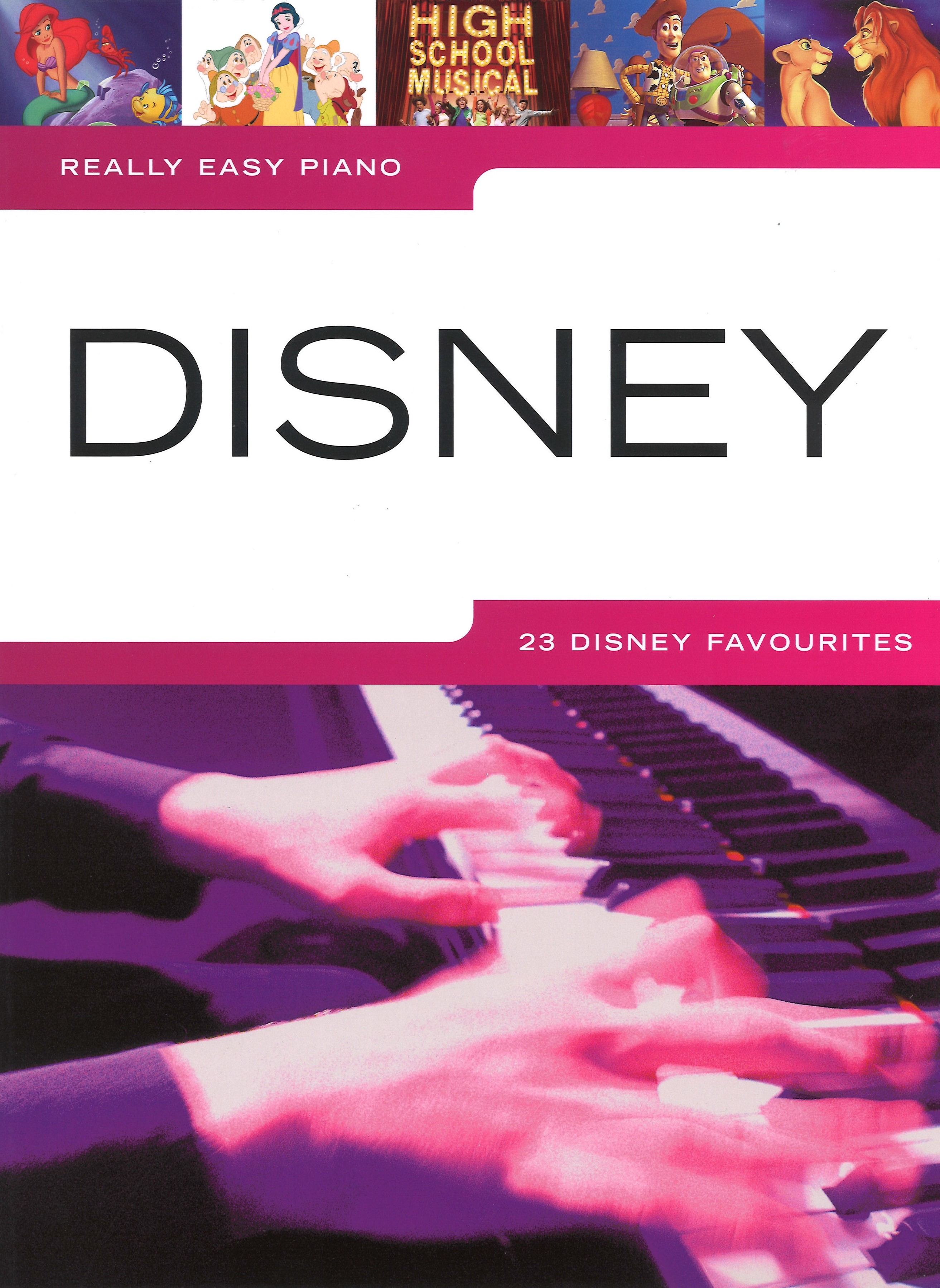 Really Easy Piano Disney Sheet Music Songbook